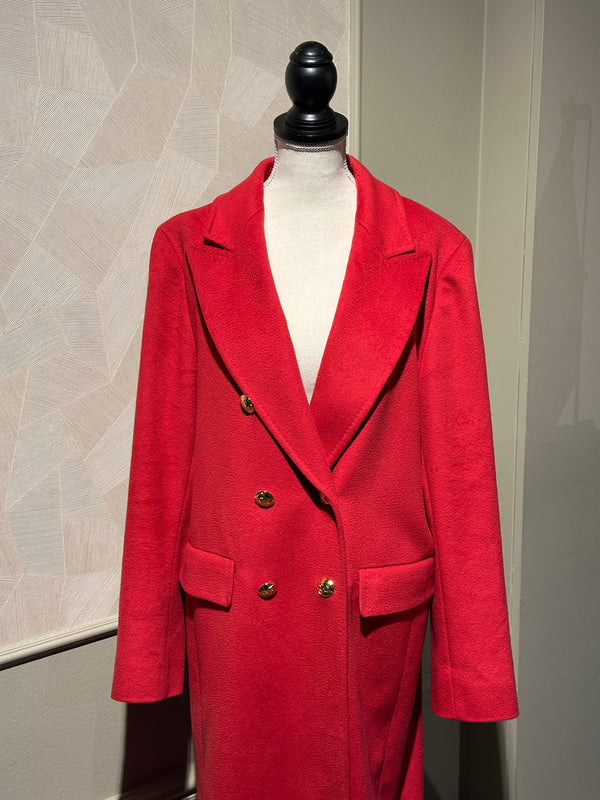 Escada Coat Red