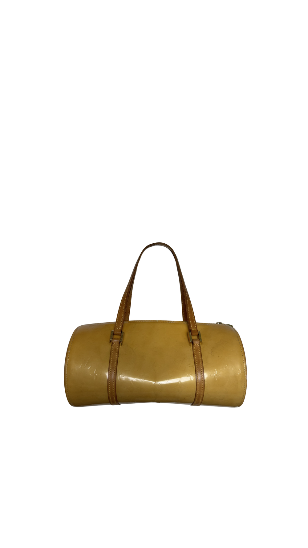Louis Vuitton Bedford Handbag Noisette D'Amour Shoulder Bag Beige Cream patent leather varnish vintage unique LV monogram 90s 2000s