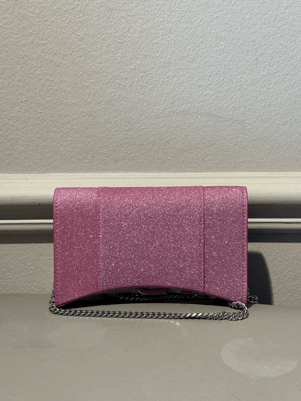 BALENCIAGA HOURGLASS CLUTCH