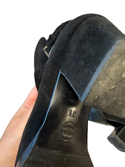 CHANEL BOOTS SIZE 36