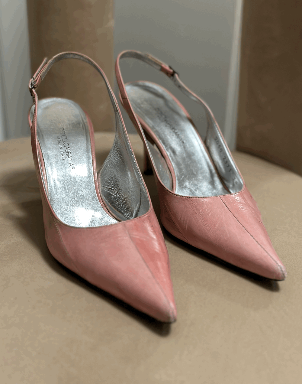 DOLCE & GABBANA HEELS 36