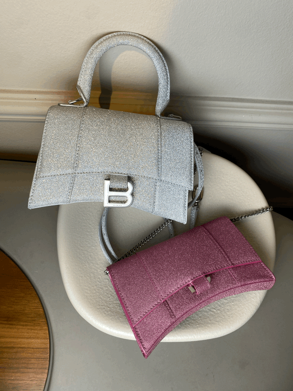 BALENCIAGA HOURGLASS CLUTCH