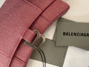 BALENCIAGA HOURGLASS CLUTCH