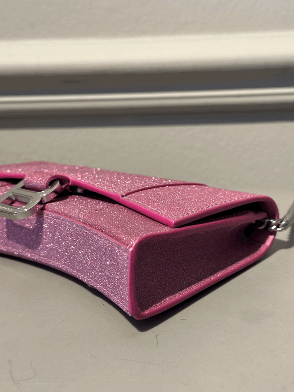 BALENCIAGA HOURGLASS CLUTCH