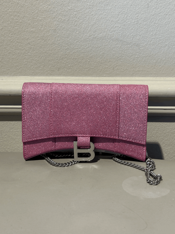 BALENCIAGA HOURGLASS CLUTCH