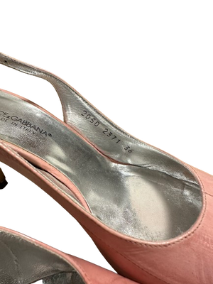 DOLCE & GABBANA HEELS 36