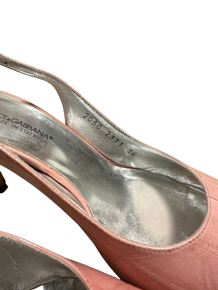 DOLCE & GABBANA HEELS 36